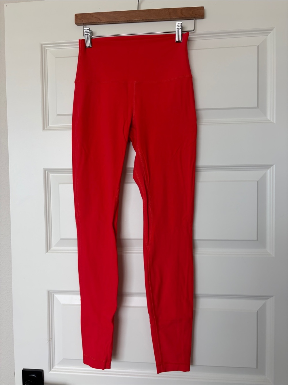 lululemon athletica Red High-Rise Performance Leggings